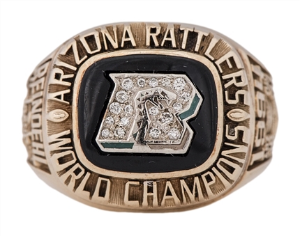 1994 Arizona Rattlers Arena Football Champions Ring